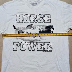 Chinatown Market x Round Two Floral & Horse Power T-shirt Lot – Size Large