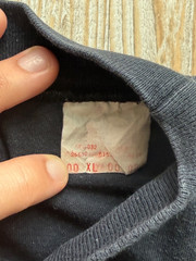 Rare Vintage Levi Strauss & Co 501 Original Button Fly T Shirt