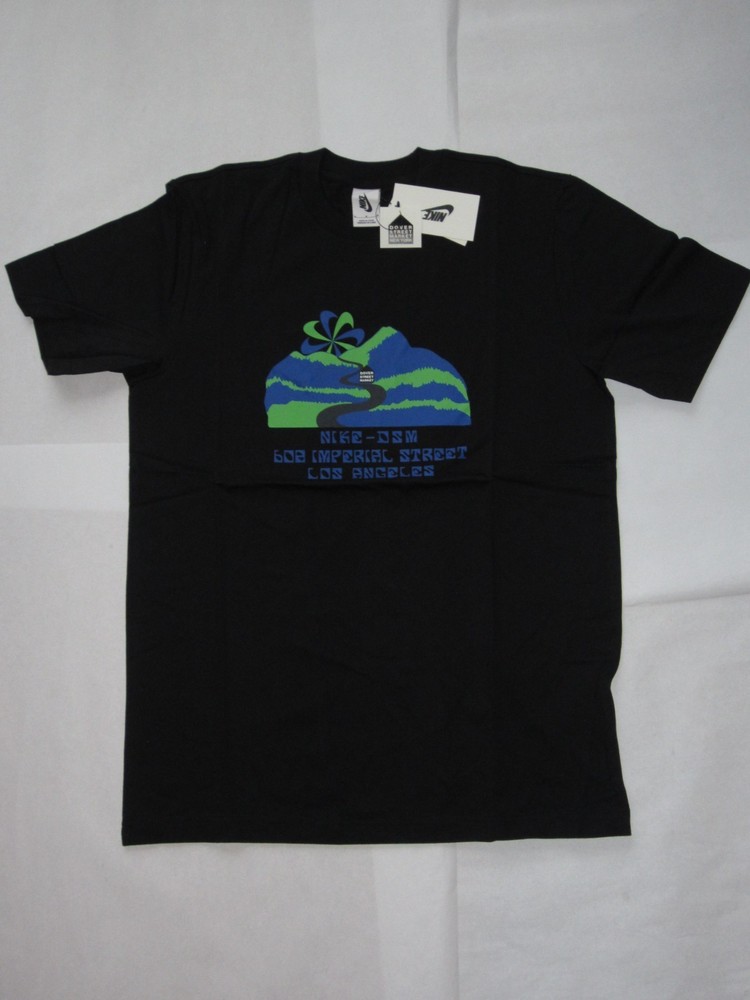 Dover Street Market DSM x Nike Lab Address Tee Shirt Black Medium NEW!