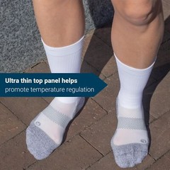 AC4 Active Comfort No-Show Socks Blister Protection Double Tab Reinforced