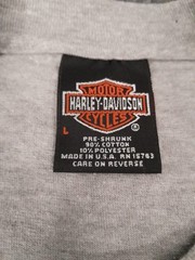 Vintage Harley Davidson T Shirt Mens L Gray Andrea’s Urbana IL Motorcycles USA