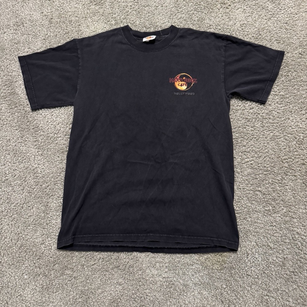 Vintage Hard Rock Cafe T Shirt Hollywood Ying Yang Dragon – M
