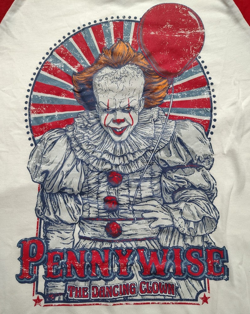 Pennywise The Dancing Clown You’ll Float Away IT Horror Movie Mens White T-Shirt