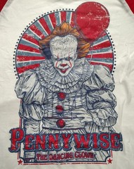 Pennywise The Dancing Clown You’ll Float Away IT Horror Movie Mens White T-Shirt