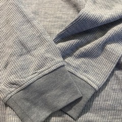 Goodfellow & Co Men’s Blue Solid Henley Button Knit Long Sleeve T-Shirt Size – M