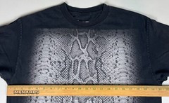 Rare Vintage Fuct Snake Skin Print T-Shirt Made in USA Sz L