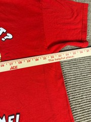 2011 Adventure Time Shirt Size XL Cartoon Network Red What Time Is It Finn Jake
