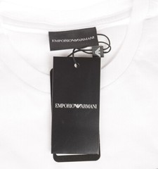 Emporio Armani Men’s White Short sleeve T-Shirt , Size M*L*XL New