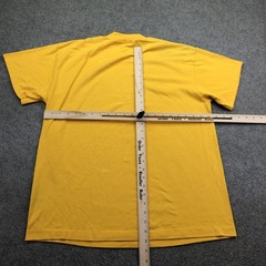 Vintage Military Shirt Mens XL Yellow USAF Senior NCO Academy Seminar B Tee