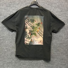 Fear of God Essentials Floral T-Shirt Men’s Black Classic Back Graphic Tee – XL