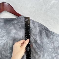 The Mountain Shirt Mens Medium Gray Wolf Graphic Sedona Arizona Tie Dye Tee