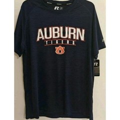 Russell Athletic Men’s University of Auburn T-Shirt Size Large Blue