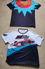 Lot of 4 Men’s BLACK PYRAMID Sz L, XL,XXL, XXXL Short Sleeved T-Shirts