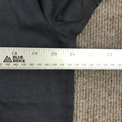 Lucky Brand Shirt Mens Medium Blue Pocket Tee Tagless Solid Basic Jersey Logo