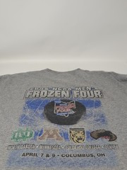 NCAA Frozen Four College Ice Hockey Columbus Ohio 2005 Vintage T-Shirt Size XL