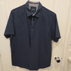 Lot of 7 Various Brands Long Sleeve Button Up Shirts Size Large and XL