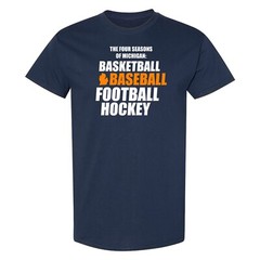 Four Seasons of Michigan T-Shirt