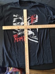 MISFITS Shirt Bullet Black Flag Ramones Dead Boys Cromags Metallica DANZIG DRI