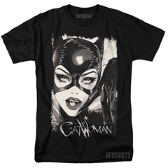 Catwoman Shirt DC Batman Returns Michelle Pfeiffer Poster Graphic Design T-Shirt
