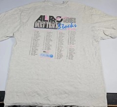 Dirt Track Racing T Shirt Size L Vtg 1993