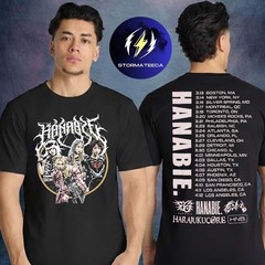 Hanabie@ Merch North America Tour 2026 Band Tour Harajuku Core T-Shirt