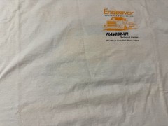 MEN USED VINTAGE SINGLE STITCH 90S 1991 ENDEVAOR LAND SPEED RECORD SHIRT SIZE XL