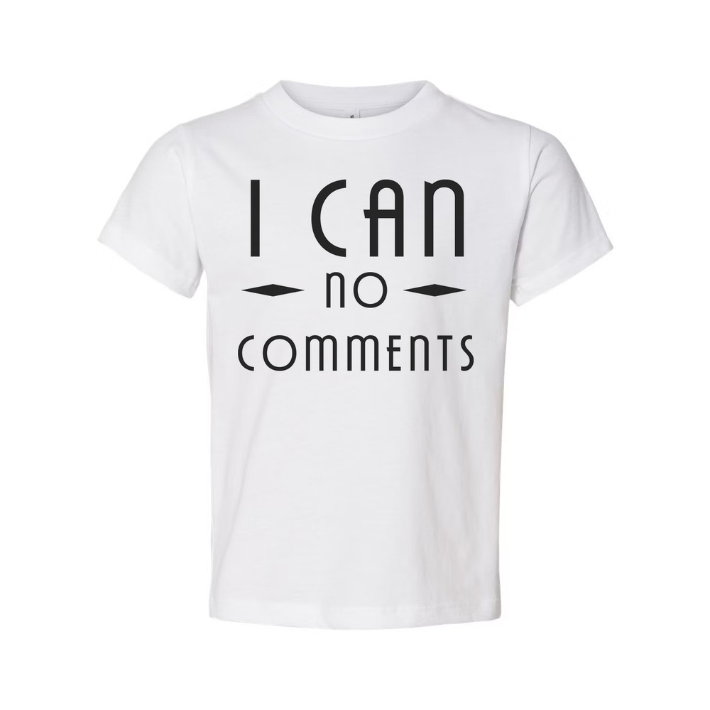 I Can No Comments Unisex Graphic Tee With Christian Message In Bold Clean Typefa