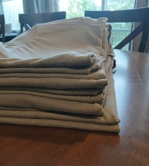 Comfort Colors Blank T-Shirt in Khaki – 10 SHIRTS – VARIOUS SIZES – S, M, L, XL