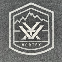 Vortex Optics Shirt T-Shirt Men’s LargeGray Long Sleeve Logo Lightweight