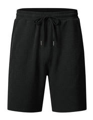 Mens Sweat Suits Set Tracksuit 2 Piece Outfits Short Sleeve Casual Sweatshirt…