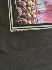Vintage 1990 Grateful Dead Walking Skeleton T-Shirt Size L BROKUM GDM