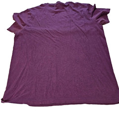 Americal Eagle Mens SZ LG New York Seventy Seven Purple Short Sleeve T-Shirt