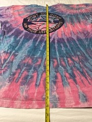 Vintage 90s Protect Our Oceans Shirt Mens XL Tie Dye Love Earth Hippie Backside