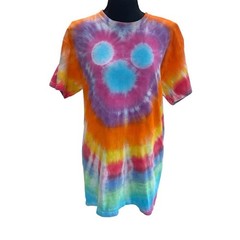 Tie-Dye T-Shirt Unisex M Multicolor Graphic Print Soft Comfortable Festival Boho