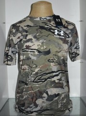 Under Armour Men’s UA Freedom Camo T-Shirt 1377057 290 Desert Sand / White NWT