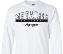 Metairie  Louisiana T-Shirt Long Sleeve Graphic tee