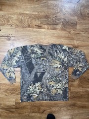 Vintage Mossy Oak Ace Sportswear Shirt Mens 2XL Break-Up Camo Made USA 90s