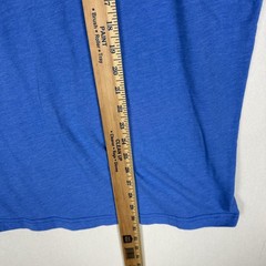 Nautique Shirt Mens 2XL Blue Surfing Riding Skiing Boat Graphic Tee Back Print