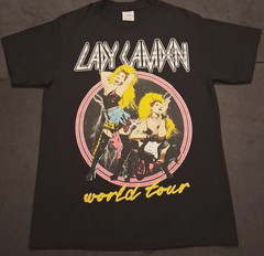 NWOT Med Shaka Wear Lady Camden World Tour Metal Tee Collector T Shirt NEW