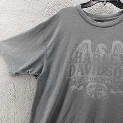 Harley Davidson Shirt Adult 2XL XXL Gray Motorcycle Eagle Birmingham AL Men’s
