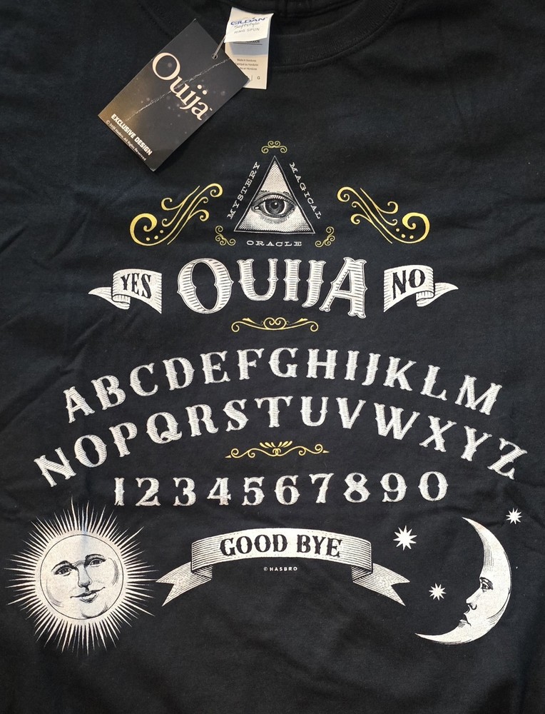 2016 Exclusive Design Ouija Board “Mystery, Magical, Oracle” T-shirt- L-NWT