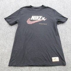 Nike Shirt Mens Medium Coffee Beans Swoosh Daily Routine Sportswear DX1075-010