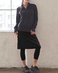 Women 20″ Knee Length Tennis Skirt with Built in Legging Golf Skirts Skirted …