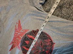 Babymetal Band Kitsune Cat Mask Shirt Adult Size Small S Gray / Baby Metal