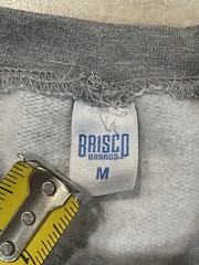 Brisco Brands PACMAN Original Player Sweater Gray Size Medium VGC Arcade Games