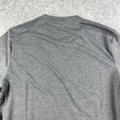 Adidas Shirt Mens M Charcoal Performance Tee Outdoor Active Sports S/S Crew NEW