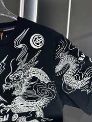 Evisu t shirt tee black S/M/L/XL/XXL