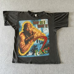 Vintage Tupac Shirt 2Pac 90s Rap Tee Large Death Row Snoop Dog Rare Bootleg HTF