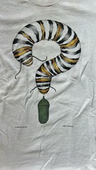 Vintage 1992 Liberty Graphics Monarch butterfly metamorphosis T-shirt