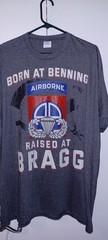 Airborne Fort Bragg Tee Shirt XXL